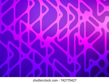 Light Purple vector abstract doodle template. An elegant bright illustration with lines in Natural style. The pattern can be used for heads of websites and designs.