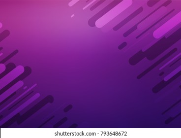 Light Purple vector abstract doodle template. Glitter abstract illustration with doodles and Zen tangles. The template can be used as a background for cell phones.