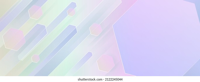 Light purple vector abstract graphic design Banner Pattern background template.