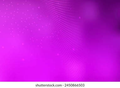 Ilustración Abstractas de Vector púrpura claro con burbujas de colores en estilo natural. Ilustración Abstractas con burbujas de colores en estilo de la naturaleza. Diseño moderno para una tarjeta de visita.