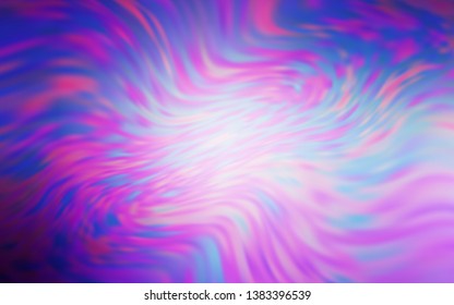 Light Purple vector abstract layout. Glitter abstract illustration with gradient design. New way of your design.