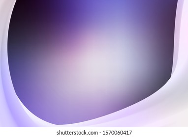 Light Purple vector abstract layout. Modern abstract illustration with gradient. New style design for your brand book.