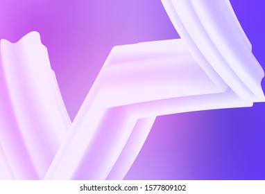Light Purple vector abstract layout. Colorful illustration in abstract style with gradient. New style for your business design.