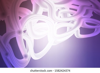 Light Purple vector abstract layout. New colored illustration in blur style with gradient. Smart design for your work.