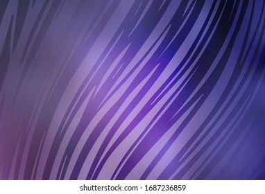 Light Purple vector abstract layout. Colorful illustration in abstract style with gradient. Completely new design for your business.