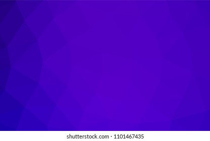 Light Purple vector abstract mosaic pattern. Colorful abstract illustration with gradient. Brand new style for your business design.