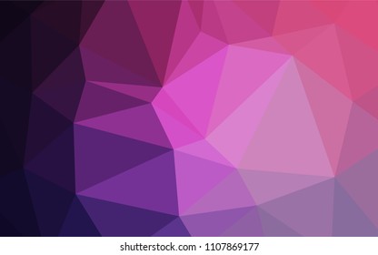 Light Purple vector abstract mosaic pattern. Modern geometrical abstract illustration with gradient. That pattern can be used as a part of a brand book.