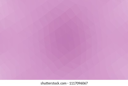 Light Purple vector abstract mosaic background. A vague abstract illustration with gradient. The completely new template can be used for your brand book.