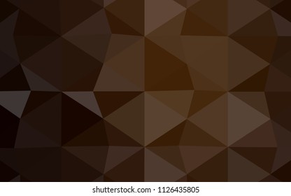Light Purple vector abstract mosaic pattern. Elegant bright polygonal illustration with gradient. A new texture for your design.