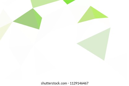 Light Purple vector abstract mosaic backdrop. Glitter abstract illustration with an elegant triangles. Pattern for a brand book's backdrop.