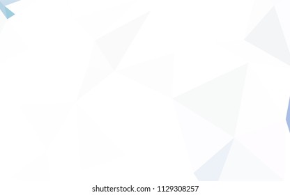 Light Purple vector abstract mosaic pattern. Shining polygonal illustration, which consist of triangles. A new texture for your web site.