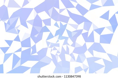 Light Purple vector abstract mosaic pattern. Colorful illustration in polygonal style with gradient. Pattern for a brand book's backdrop.
