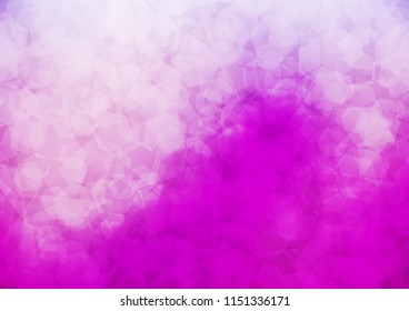 Light Purple vector abstract mosaic pattern. Brand new colored illustration in blurry style with gradient. The polygonal design can be used for your web site.