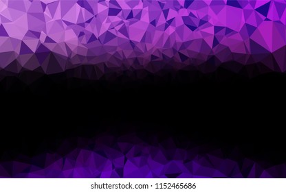 Light Purple vector abstract mosaic backdrop. Glitter abstract illustration with an elegant design. Brand new design for your business.