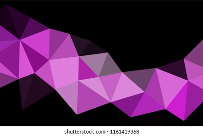 Light Purple vector abstract mosaic pattern. Brand new colored illustration in blurry style with gradient. The template can be used as a background for cell phones.