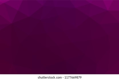 Light Purple vector abstract mosaic background. A completely new color illustration in a vague style. A completely new design for your business.