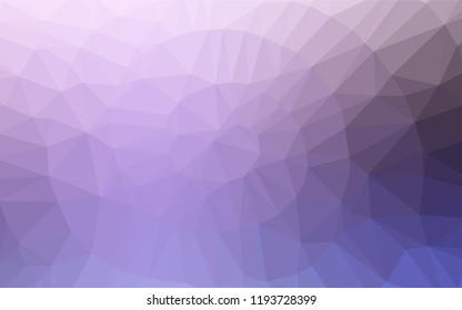 Light Purple vector abstract mosaic pattern. Shining colored illustration in a Brand new style. The template can be used as a background for cell phones.
