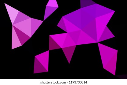 Light Purple vector abstract mosaic background. Shining colored illustration in a Brand new style. Brand new style for your business design.