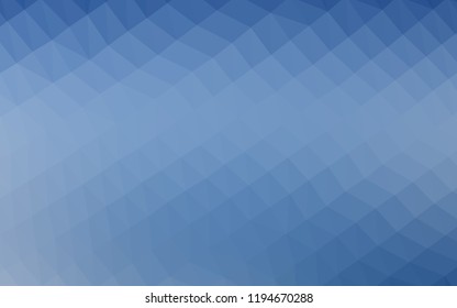 Light Purple vector abstract mosaic background. Triangular geometric sample with gradient.  The elegant pattern can be used as part of a brand book.