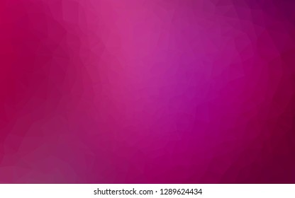 Light Purple vector abstract mosaic backdrop. Creative illustration in halftone style with gradient. Elegant pattern for a brand book.
