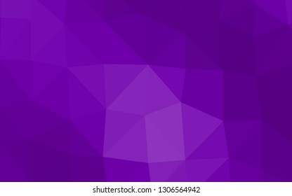 Light Purple vector abstract mosaic background. Modern geometrical abstract illustration with gradient. Completely new template for your business design.