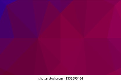 Light Purple vector abstract mosaic background. A completely new color illustration in a vague style. The polygonal design can be used for your web site.