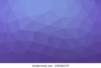 Light Purple vector abstract mosaic pattern. A sample with polygonal shapes. Textured pattern for background.