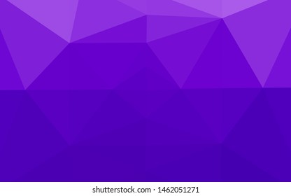 Light Purple vector abstract mosaic pattern. Modern geometrical abstract illustration with gradient. New texture for your design.