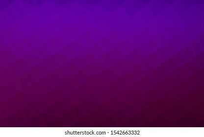 Light Purple vector abstract mosaic backdrop. An elegant bright illustration with gradient. Polygonal design for your web site.