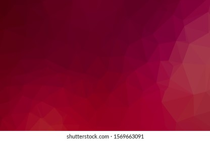 Light Purple vector abstract mosaic pattern. A vague abstract illustration with gradient. Textured pattern for background.