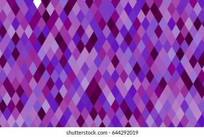 Light Purple vector abstract mosaic background. Colorful abstract illustration with gradient. The textured pattern can be used for background.