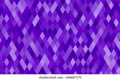 Light Purple vector abstract mosaic template. Creative geometric illustration in Origami style with gradient. The template can be used as a background for cell phones.