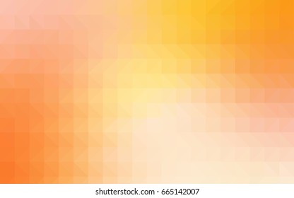 Light Purple vector abstract mosaic background. Shining illustration, which consist of triangles. The textured pattern can be used for background.