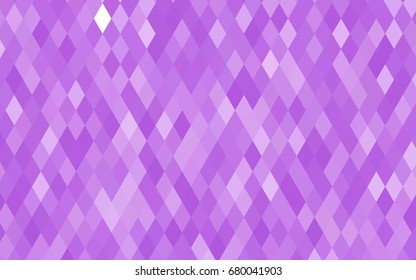 Light Purple vector abstract mosaic pattern. Colorful abstract illustration with gradient. A completely new design for your business.
