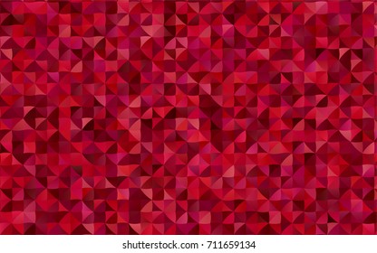 Light Purple vector abstract mosaic pattern. A completely new color illustration in a vague style. The best triangular design for your business.