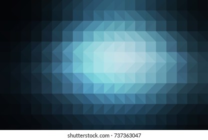 Light Purple vector abstract mosaic template. Creative illustration in halftone style with gradient. The elegant pattern can be used as part of a brand book.