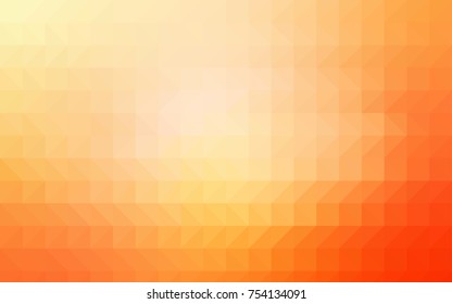 Light Purple vector abstract mosaic template. A vague abstract illustration with gradient. The textured pattern can be used for background.