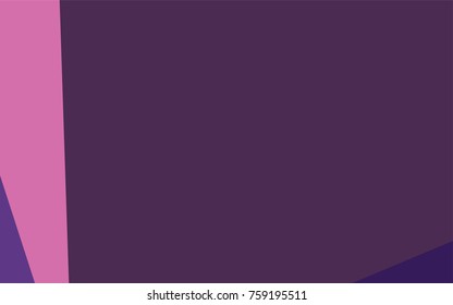 Light Purple vector abstract mosaic template. A vague abstract illustration with gradient. Brand-new style for your business design.