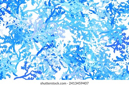 Light Purple vector abstract pattern with leaves, branches. An elegant bright illustration with leaves and branches. Colorful pattern for kid's books.