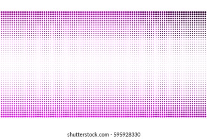 Light Purple vector abstract pattern with circles. Geometry template for your business design. Background with colored spheres.