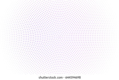 Light Purple vector abstract pattern with circles. Geometry template for your business design. Background with colored spheres.