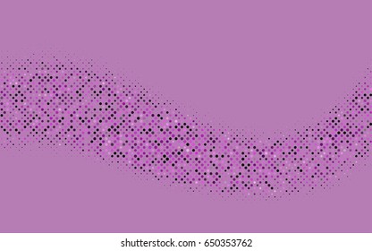 Light Purple vector abstract pattern with circles. Geometry template for your business design. Background with colored spheres.