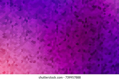 Light Purple vector abstract pattern with circles. Geometry template for your business design. Background with colored spheres.