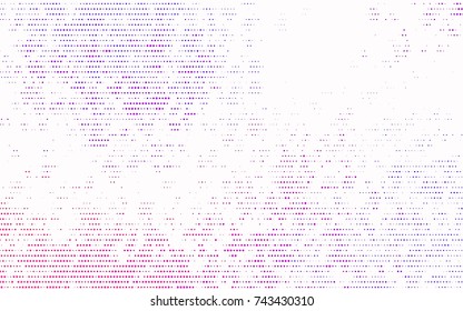 Light Purple vector abstract pattern with circles. Geometry template for your business design. Background with colored spheres.