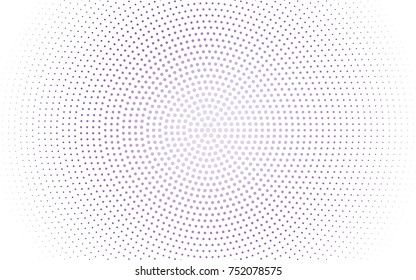 Light Purple vector abstract pattern with circles. Geometry template for your business design. Background with colored spheres.