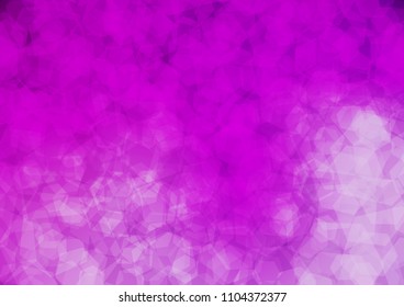 Light Purple vector abstract polygonal pattern. Colorful abstract illustration with gradient. A completely new template for your business design.