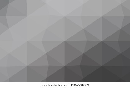 Light Purple vector abstract polygonal background. Modern geometrical abstract illustration with gradient. Brand-new design for your business.