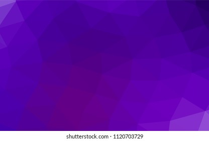 Light Purple vector abstract polygonal pattern. An elegant bright illustration with gradient. A completely new design for your business.
