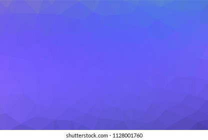 Light Purple vector abstract polygonal pattern. Triangular geometric sample with gradient.  Textured pattern for your backgrounds.