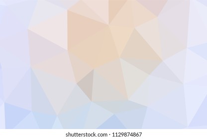 Light Purple vector abstract polygonal pattern. Geometric illustration in Origami style with gradient.  A completely new design for your leaflet.